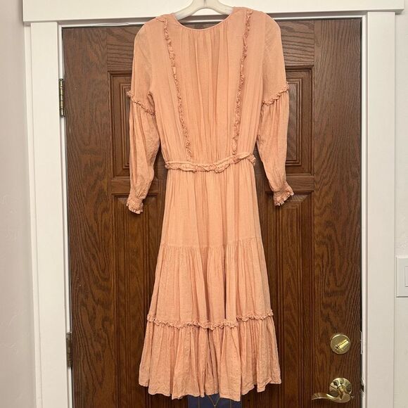 Spell and the Gypsy - Clementine Soiree Boho Dress in Musk - pink size XS - Picture 6 of 12